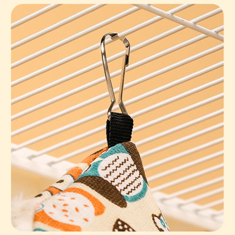 Keychain with colorful design on a white background