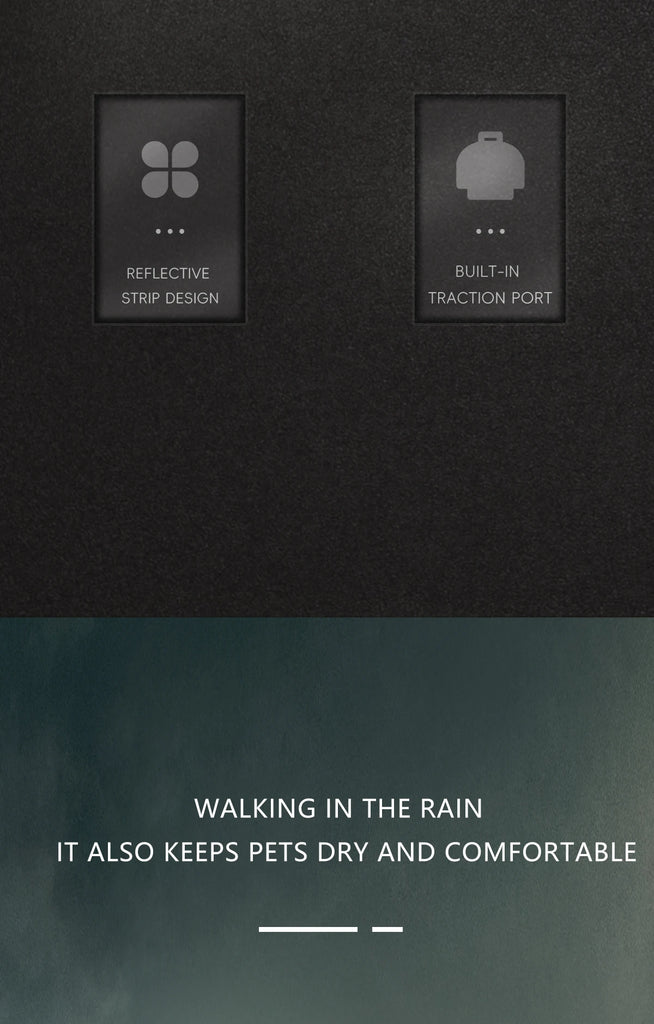 Product packaging with reflective strip design and built-in traction port features, on a dark background.