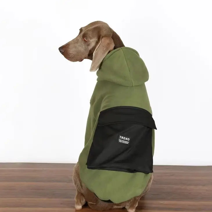 Large Dog Winter Fleece Jacket – Warm Autumn & Winter Coat for Golden Retrievers, Labradors & Big Breeds