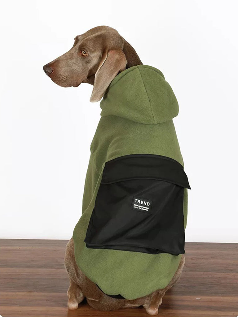 Large Dog Winter Fleece Jacket – Warm Autumn & Winter Coat for Golden Retrievers, Labradors & Big Breeds