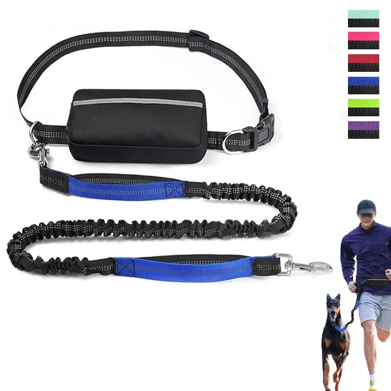 🐾 Hands-Free Dog Running Waist Bag with Extendable Leash – Multifunctional, Durable, and Lightweight for Outdoor Adventures 🏞️