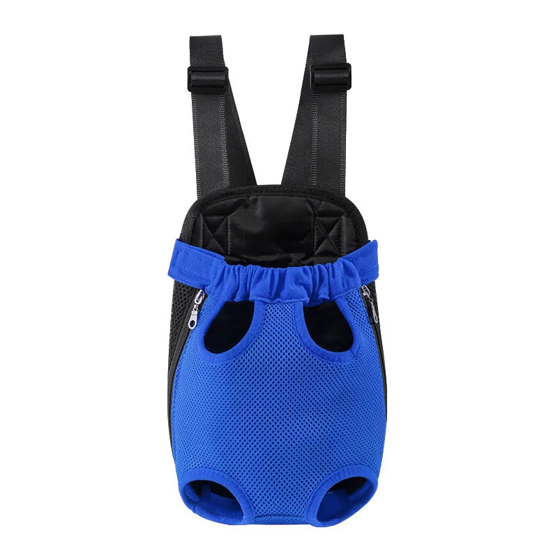 Adjustable Pet Carrier Backpack for Cats & Dogs - Portable Travel Bag