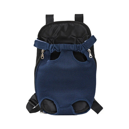 Adjustable Pet Carrier Backpack for Cats & Dogs - Portable Travel Bag