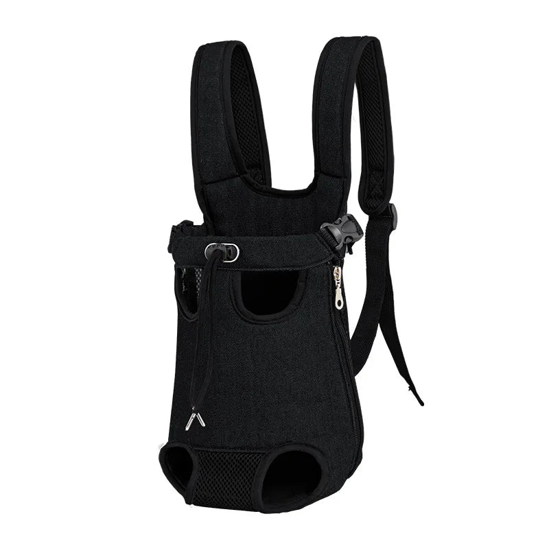 Adjustable Pet Carrier Backpack for Cats & Dogs - Portable Travel Bag