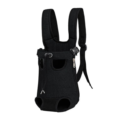 Adjustable Pet Carrier Backpack for Cats & Dogs - Portable Travel Bag