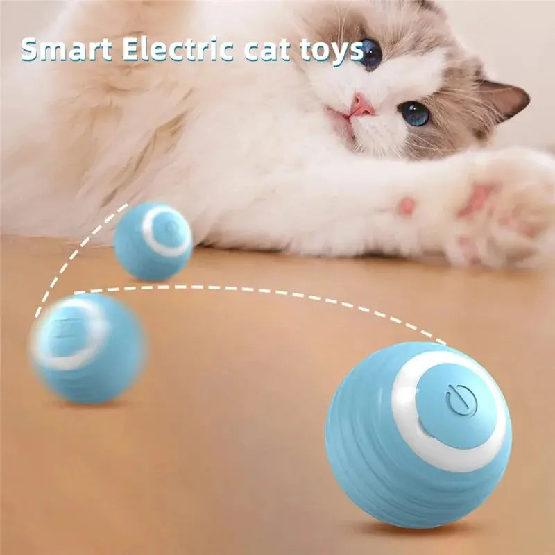 Interactive Electric Cat Ball – Self-Moving Magic Toy for Engaging Playtime and Training!