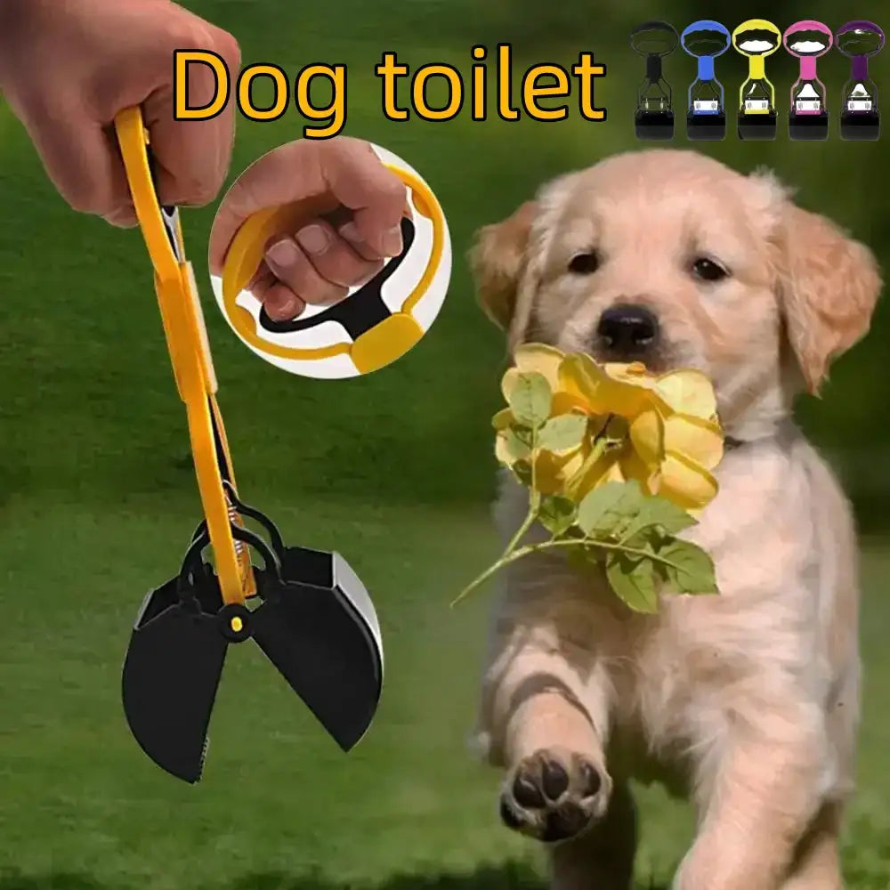 Durable Dog Poop Grabber – Easy Cleaning Outdoor Pet Pooper Scooper – Essential Walking Gear!