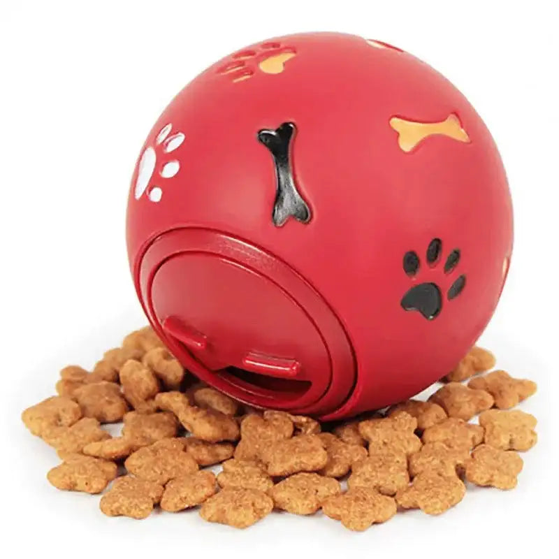 Adjustable Dog Puzzle Ball - 3-Size Slow Feeder Toy w/Rotary Switch for IQ Training