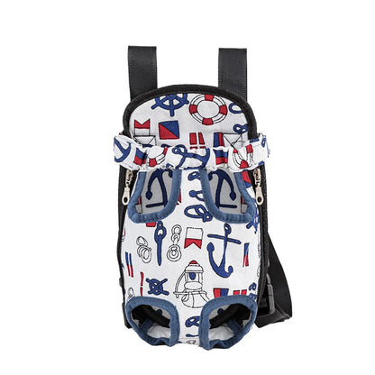 Adjustable Pet Carrier Backpack for Cats & Dogs - Portable Travel Bag