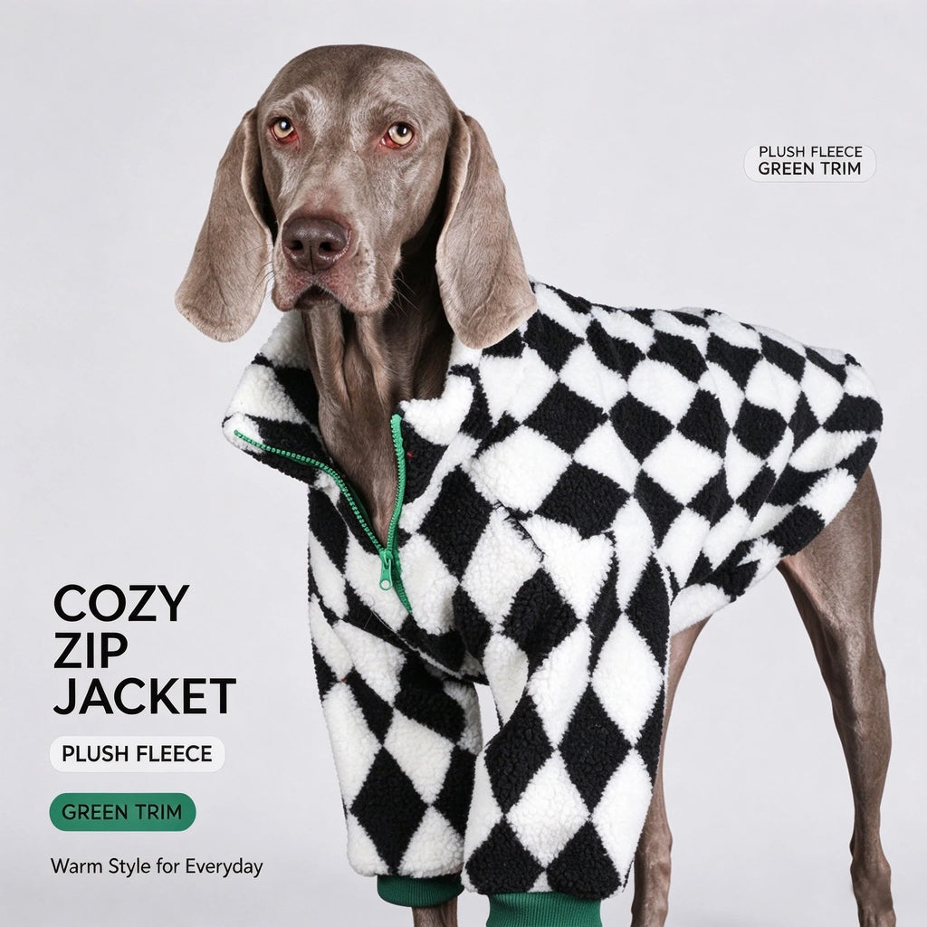 Large Dog Winter Clothes – Warm & Trendy Pet Jacket for Labradors, Golden Retrievers, German Shepherds & Samoyeds
