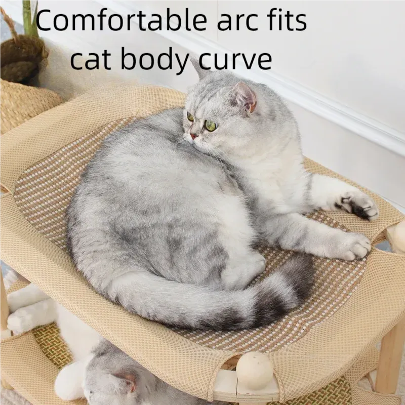 Double Layer Cat Scratcher Pad – Comfortable Wear-Resistant Cat Nest, Sleeping Bed for Kittens & Cats, Birthday Gift