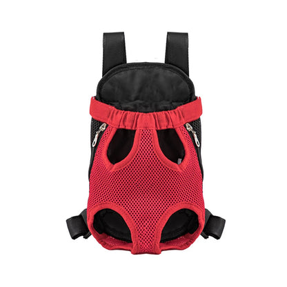 Adjustable Pet Carrier Backpack for Cats & Dogs - Portable Travel Bag