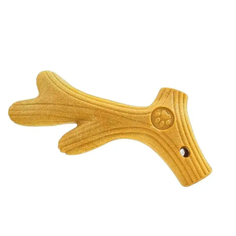 Indestructible Pine Chew - Dental Bone/Antler Toy for Dogs
