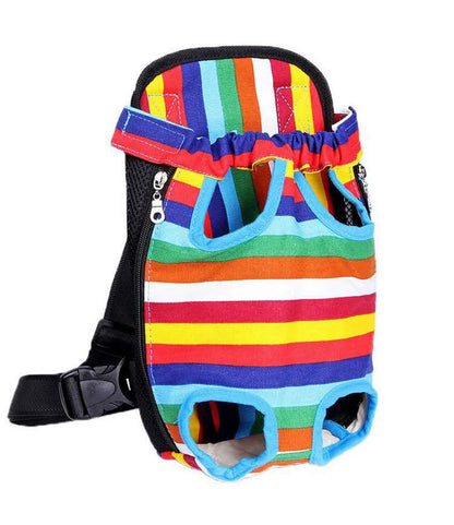 Adjustable Pet Carrier Backpack for Cats & Dogs - Portable Travel Bag
