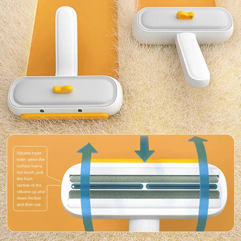 HOOPET Pet Hair Roller Remover - Convenient Fur Cleaning Brush for Home, Furniture, and Clothes