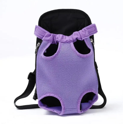 Adjustable Pet Carrier Backpack for Cats & Dogs - Portable Travel Bag