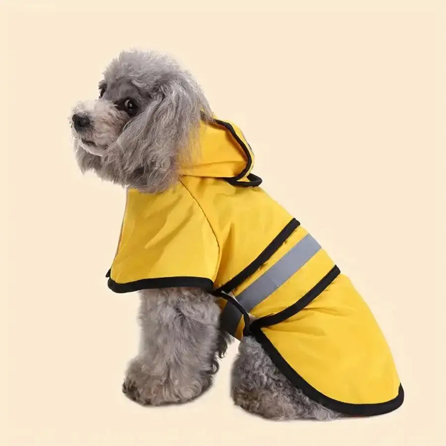 Adjustable Waterproof Dog Raincoat - Windproof & Comfortable Pet Jacket for Small to Large Breeds