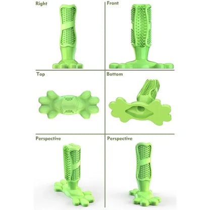 Cactus Dental Chew Toy: Self-Cleaning Toothbrush & Treat Dispenser for All Dogs