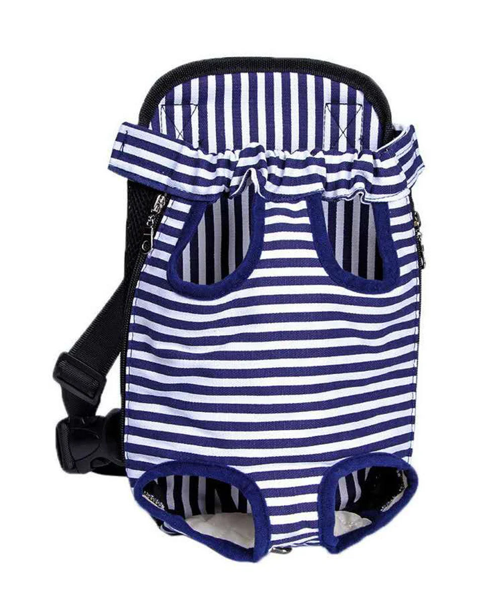 Adjustable Pet Carrier Backpack for Cats & Dogs - Portable Travel Bag