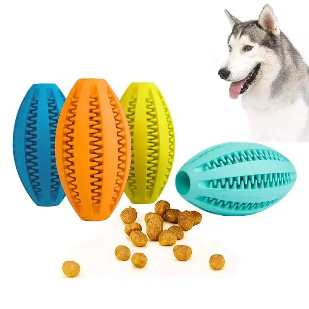 Interactive Chew Ball for Dogs: Clean Teeth & Endless Fun! 🐾🎉