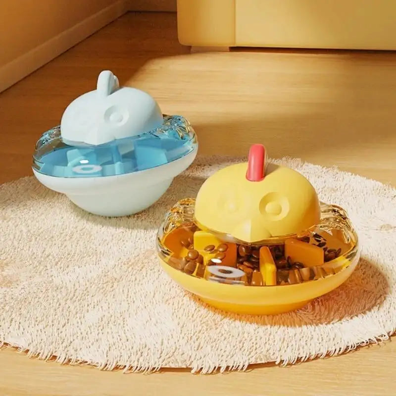 Adjustable Wobble Treat Dispenser Ball – Interactive Slow Feeder Puzzle Toy for Dog Mental Stimulation & Fitness