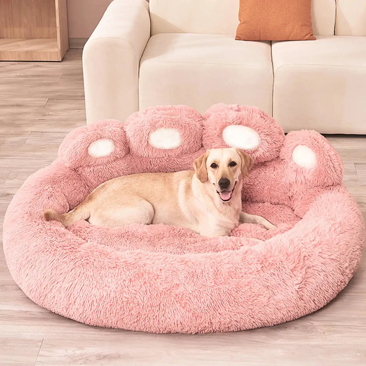 Luxurious Fluffy Dog Bed: The Perfect Retreat for Your Pet! 🐾✨