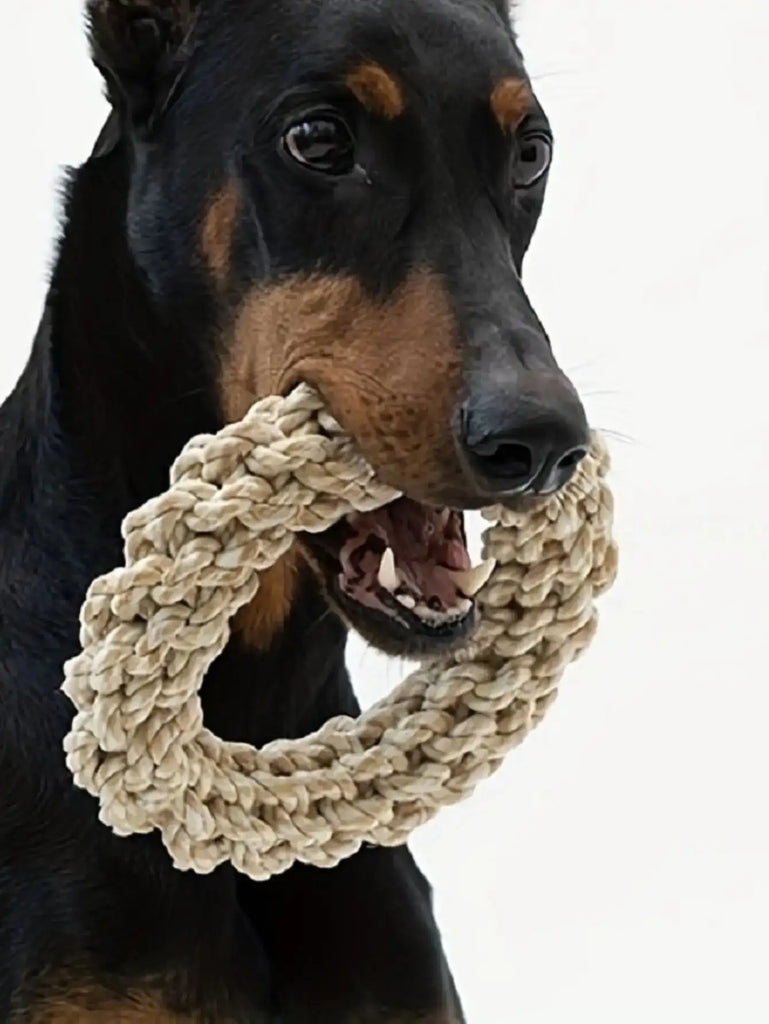Durable Pet Dog Rope Toy - Chew-Resistant Tug Toy for Medium & Large Dogs - Ideal for Retrievers, Pitbulls, and Labradors