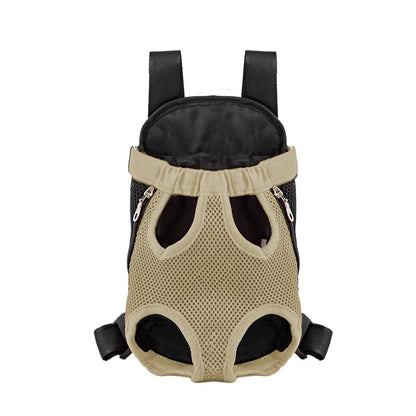Adjustable Pet Carrier Backpack for Cats & Dogs - Portable Travel Bag