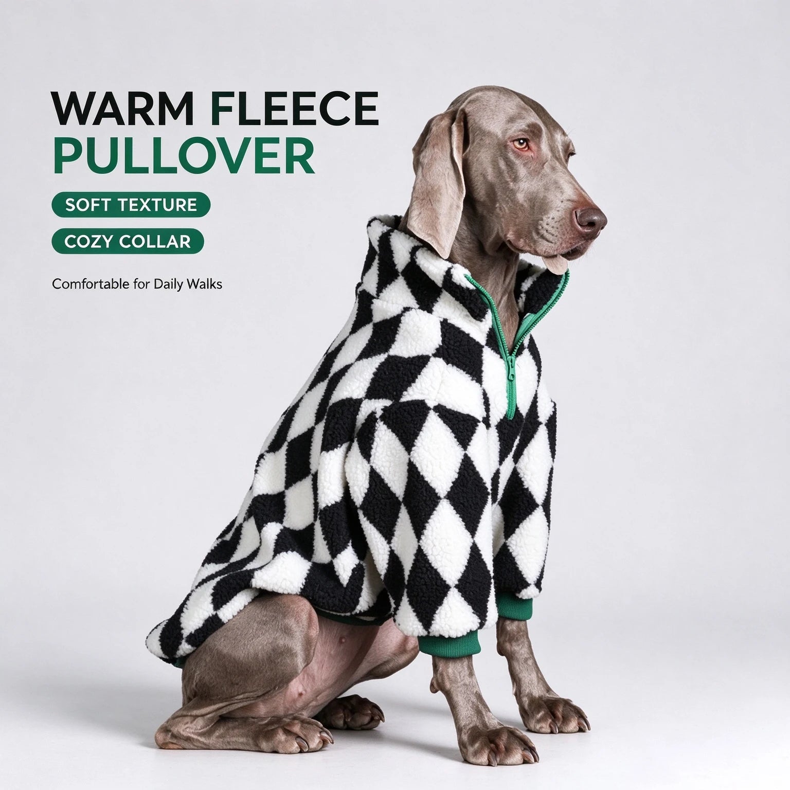 Large Dog Winter Clothes – Warm & Trendy Pet Jacket for Labradors, Golden Retrievers, German Shepherds & Samoyeds
